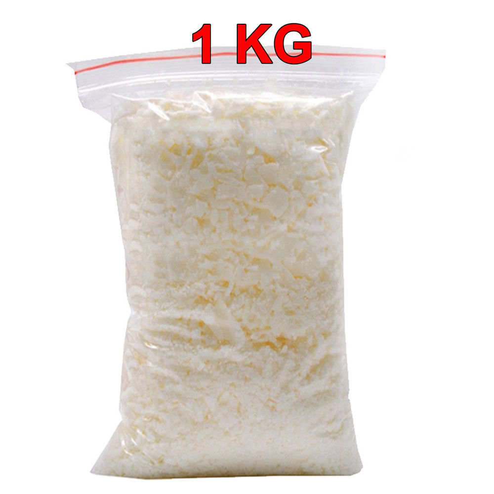 Wax Soy 1kg Soya Flakes 100% Pure clean Burning Candle Making 5kg No Soot UK 